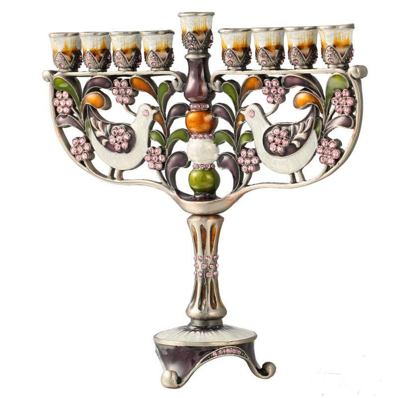 Pewter Menorah
