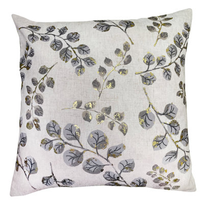 Shanaghy Abstract Grey Sqaure Cushion