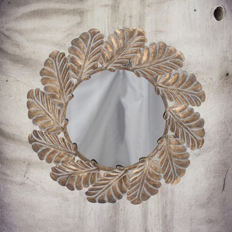 Metal Round Mirror