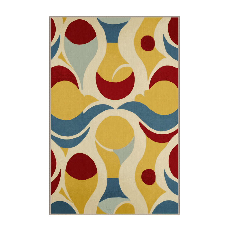 Funky Pulse Rug, Rectangle 2' x 3'