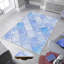 Élégant tapis imprimé en 3D, 4,6 x 7,2 pi | 100% polyester, hauteur des poils de 0,31 po, antibactérien | Revers en PVC antidérapant, lavable à la machine, parfait pour le salon ou la chambre à coucher, design durable et élégant-1127942837