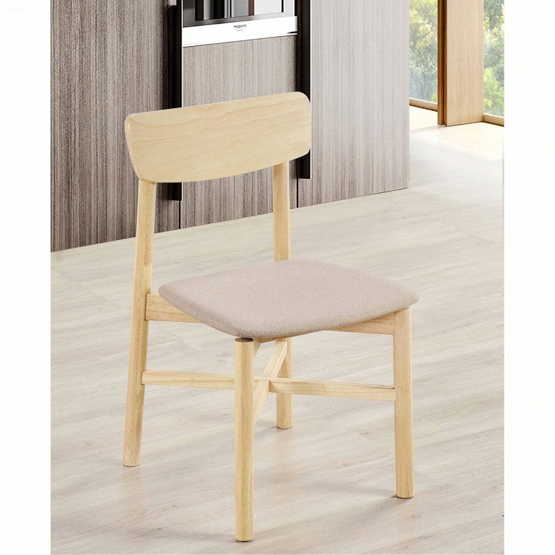 Deux chaises de salle à manger pour l'intérieur, Naturel