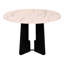 Ensemble de table de salle à manger 5 pièces, table de salle à manger moderne 43 pouces et 4 chaises rembourrées-655967228-655967230