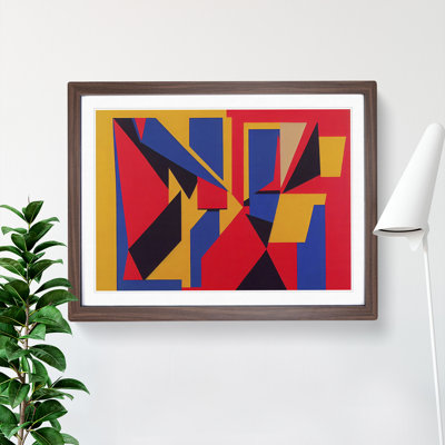 XH1022-8682X Suprematism Art Abstract Vol.6 1 Piece Single Picture Frame Painting