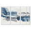 «Through The Sapphire Blue Clouds I», reproduction sur toile 3 pièces-941287886-941287882