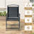  8 - Person Metal Patio Diining Set With Foldable Chairs And Umbrella Hole-244615761-244615788