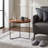 Heckson Solid Wood Top End Table