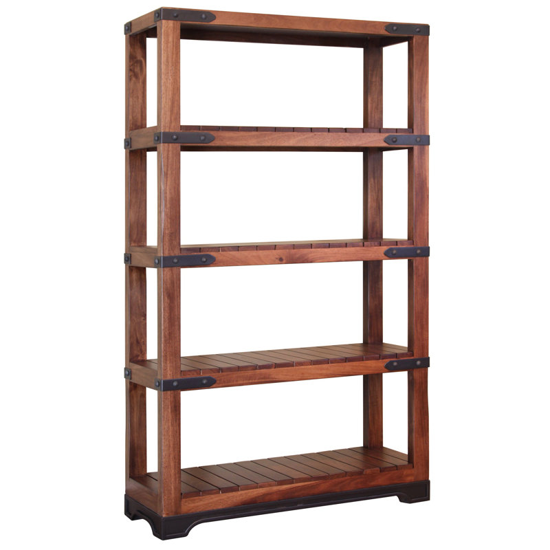 Northrop Parota Industrial Bookcase - 70"H