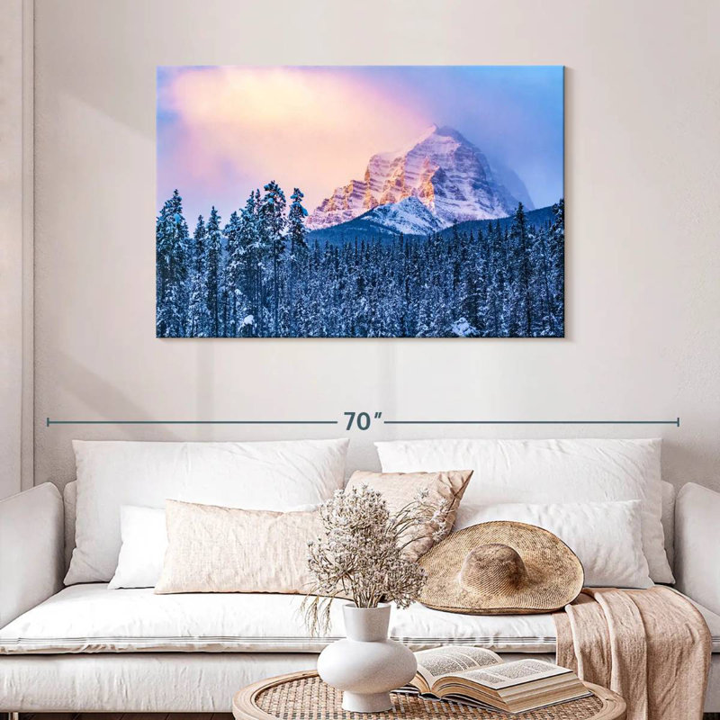 Alvord Banff Snow Mountain, H 30 po x l 45 po