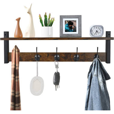 Entryway Organizer Wall all in One Coat Rack Wall Mount 