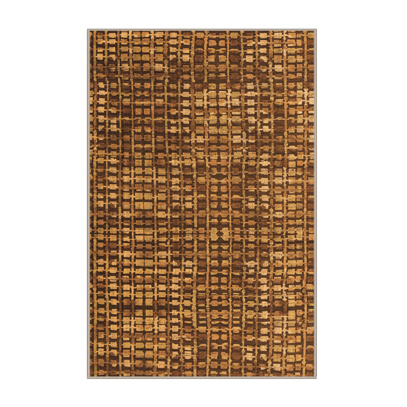 Abstract Indoor Rug, Rectangle 7' x 10'