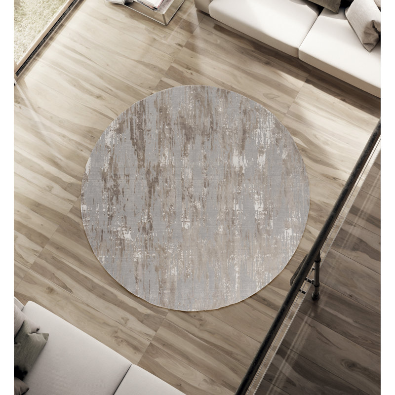 Tapis blé Emmeline, Rond 7 pi 10 po