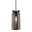 Luminaire suspendu cylindrique simple à 1 lumière Ridgewood
