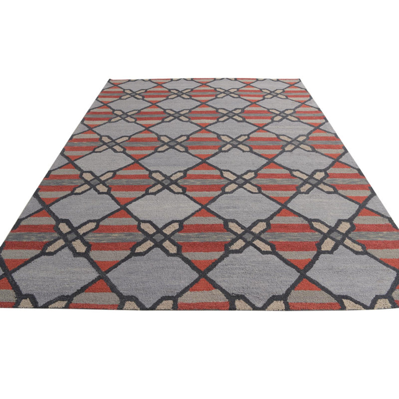 Tapis gris 8 x 10 Pineland