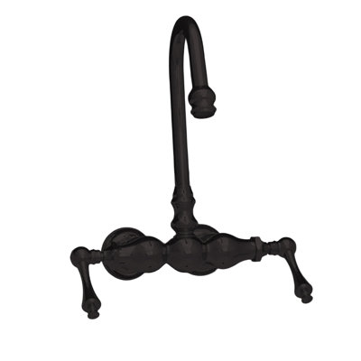 Robinet de baignoire 3 boules avec col de cygne et poignées levier de Strom Living