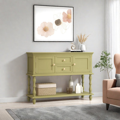Retro Multifunctional Console Table
