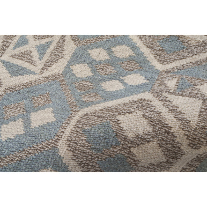 Vintage One-of-a-Kind Rectangle 5'4" X 8'2" Flatweave Area Rug