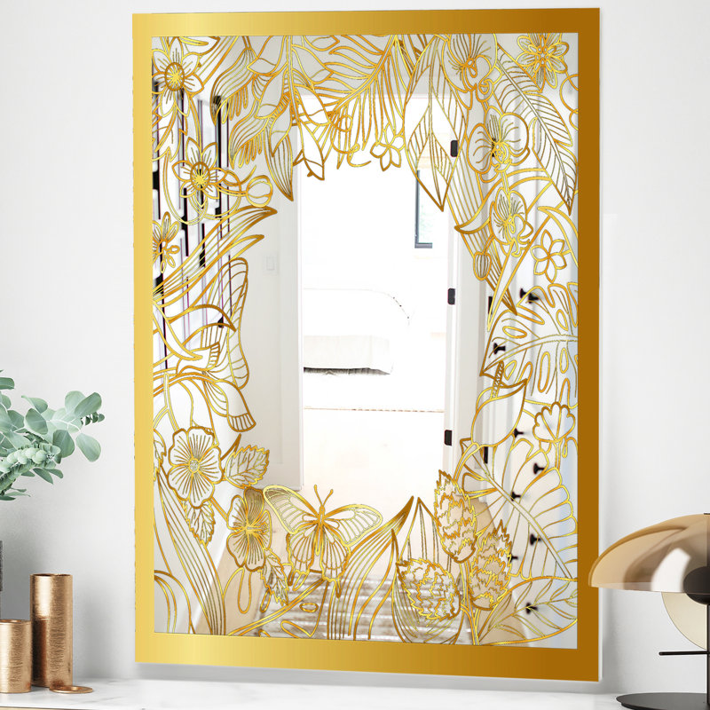 Miroir d'appoint Capital Botanical Bliss, H 39,4 po x l 29,5 po