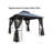 Patio Double Roof Gazebo Replacement Canopy Top Fabric-111463389