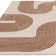 Burnest Wool Hand Woven Cream/Orange Area Rug