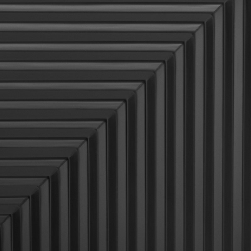 Armoire d'appoint Mirod Modern, Noir