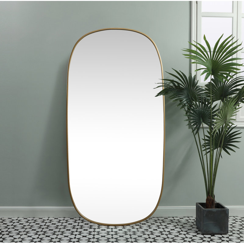 Miroir Bertin, 60 po x 30 po , Laiton