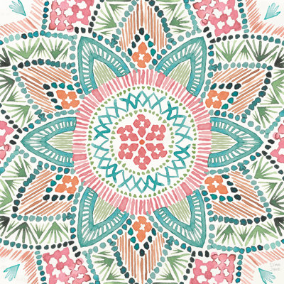 Macrame Meander VII by Dina June - Wrapped Canvas Painting