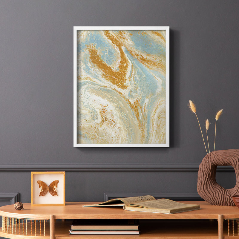 C41 Framed Print - Solid Wood, White, 20" H x 16" W