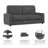 Oneybrook 78" Square Arm Sofa Bed