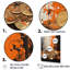 Popart dynamique Dollars I - art mural abstrait, salon_105758-95901262-95901265