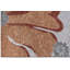 Tapis moderne à motif floral argenté et gris rouille en laine tufté à la main-129067209