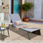 Chaise longue simple inclinable 78,5 po Alterf