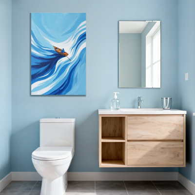 Art sur toile, vagues de l'océan