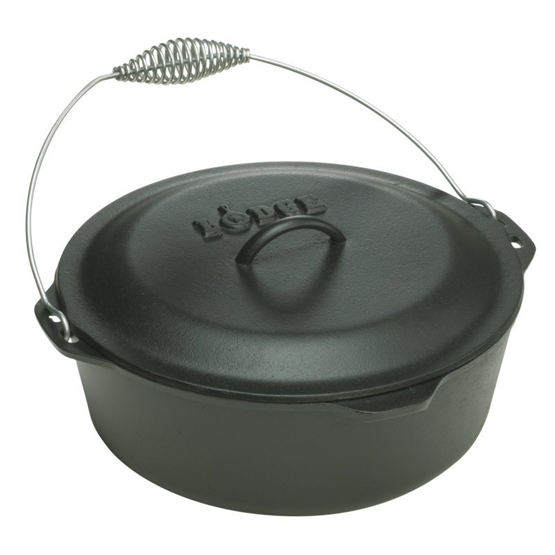 Lodge - Cast Iron Round Casserole, 4.73 L
