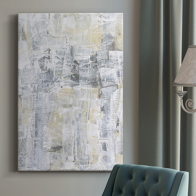 Toile tendue avec châssis Ghost Town II - prêt à accrocher, H 18 po x l 12 po x P 1 po