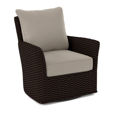 Lanai Upholstered Swivel Armchair