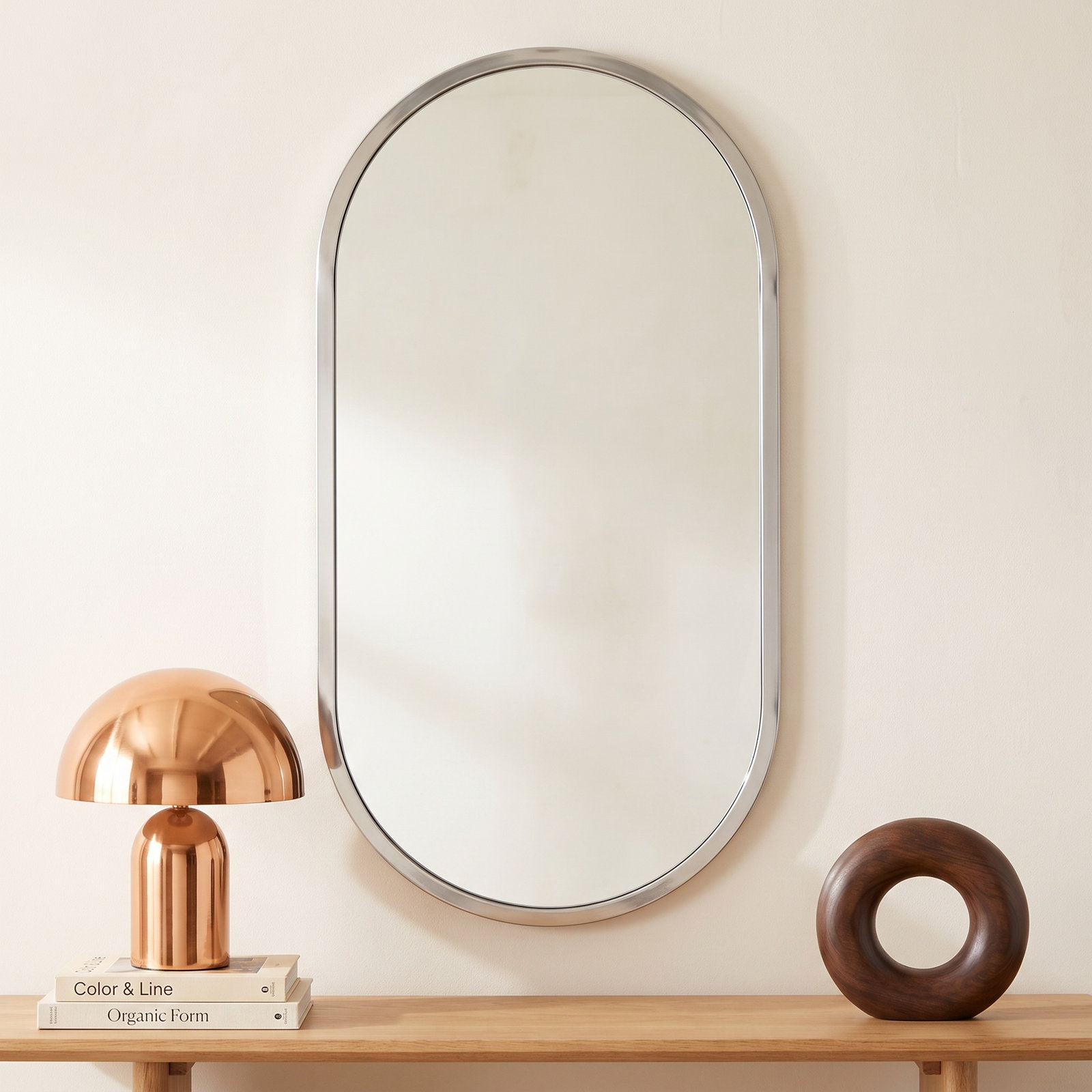 Simone Capsule Stainless Steel Mirror