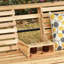 Balancelle 3 places en bois