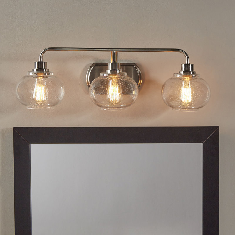 Spofford 3 - Light Dimmable Vanity Light, Brushed Nickel