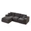 Canapé moderne en nuage de chenille, librement combinable, confortable pour s'asseoir, convient aux meubles de salon modernes dans les maisons, les appartements-2021148556