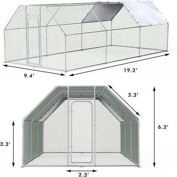 Archie & Oscar™ Brightling Chicken Run & Reviews | Wayfair