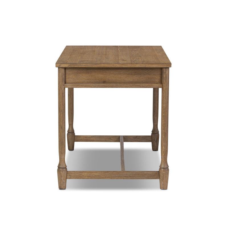 Bari Desk-Weathered Oak, Weathered Oak