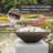 Handcrafted Outdoor Stainless Steel Waterfall Fountain