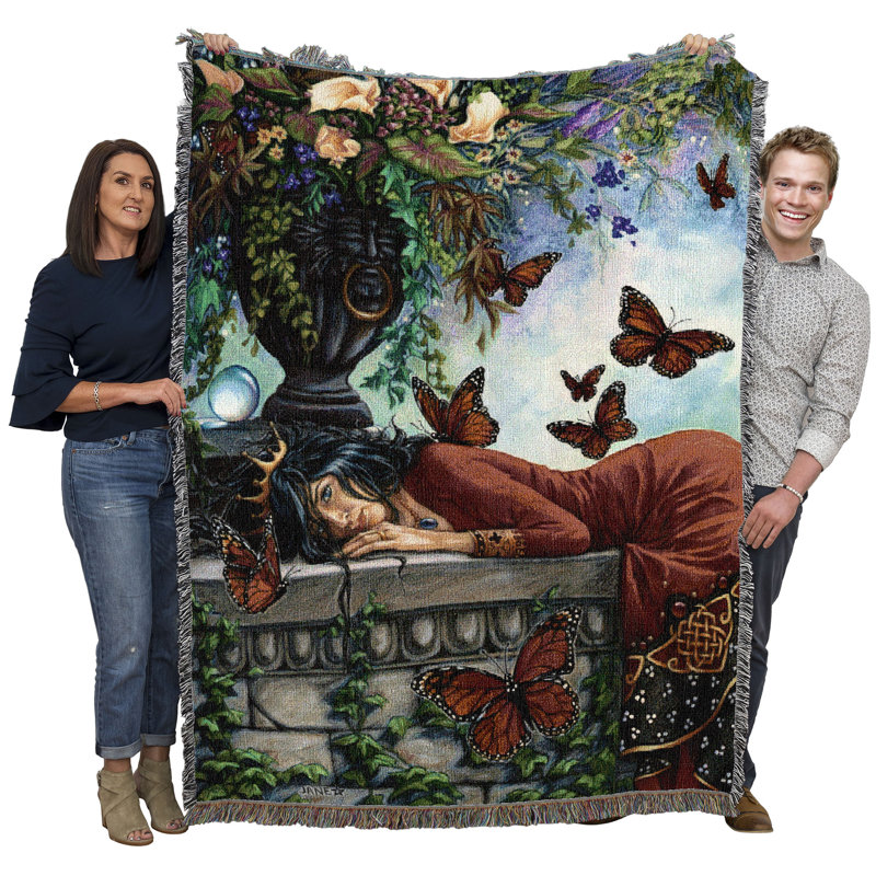 Jeté papillon Pure Country Weavers par Jane Starr Weils