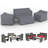 Waterproof Patio 4 Piece Set Covers for Outdoor Conversation Set-1566428461-1566428460