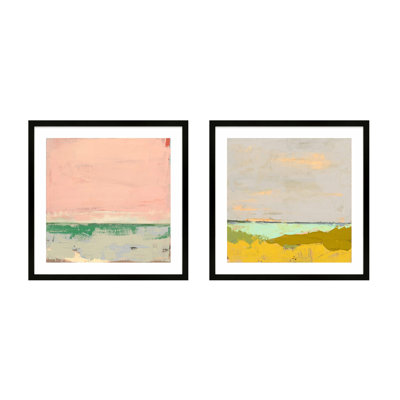 Provenve 1 & 2 by Andrea Stokes - 2 Piece Single Picture Frame Print