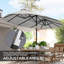 Parasol de marché à double face Outsunny-1569275401-1580836840