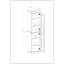 Garde-manger Jaylena 100% bois massif 16,5 po-822551899