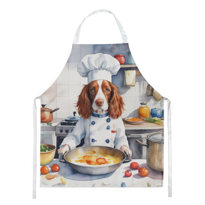Tablier Welsh Springer Spaniel The Chef