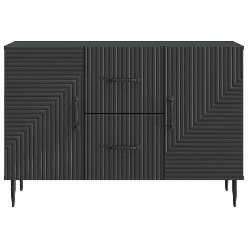 89cm Sideboard, Black